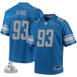 Da'Shawn Hand Detroit Lions NFL Pro Line Player Jersey - Blue