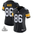 Pittsburgh Steelers #86 Hines Ward Black Alternate Women's Stitched NFL Vapor Untouchable Limited Jersey