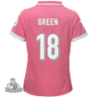 AJ Green Cincinnati Bengals Girls Youth Pink Bubble Gum Jersey