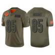 Tee Higgins Cincinnati Bengals 2019 Salute to Service Olive Limited Jersey - Youth