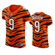 Cincinnati Bengals Joe Burrow 2021-22 Orange City Edition Elite Jersey