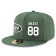 New York Jets #88 Austin Seferian-Jenkins Snapback Cap NFL Player Green with White Number Stitched Hat