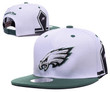 NFL Philadelphia Eagles Fresh Logo White Adjustable Hat 11