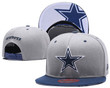 NFL Dallas Cowboys Team Logo Gray Snapback Adjustable Hat LT10