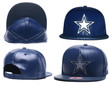 NFL Dallas Cowboys Fresh Logo Blue Reflective Adjustable Hat