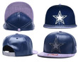 NFL Dallas Cowboys Team Logo Blue Reflective Adjustable Hat C06