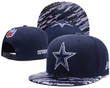 NFL Dallas Cowboys Black Snapback Adjustable hat -909