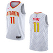 Men's Atlanta Hawks #11 Trae Young Association Swingman Jersey - White , Basketball Jersey