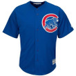 Men's Javier Baez Chicago Cubs Majestic Big And Tall Cool Base Player Jersey - Royal , MLB Jersey