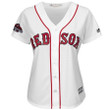 Women's Jackie Bradley Jr. Boston Red Sox Majestic  2020 World Series Champions Team Logo Player Jersey - White , MLB Jersey