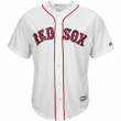 Men's Jackie Bradley Jr. Boston Red Sox Majestic Home Official Replica Cool Base Player Jersey - White , MLB Jersey