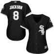 Women's  Bo Jackson Chicago White Sox Black Alternate Jersey