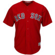 Men's Andrew Benintendi Boston Red Sox Majestic Alternate Official Cool Base Replica Player Jersey - Scarlet , MLB Jersey