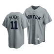 Men's  Boston Red Sox Rafael Devers #11 Cooperstown Collection Gray Road Jersey , MLB Jersey
