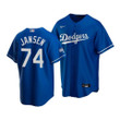 Men's  Los Angeles Dodgers Kenley Jansen #74 2020 World Series Champions Royal Replica Alternate Jersey , MLB Jersey