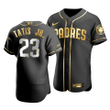 Men's San Diego Padres Fernando Tatis Jr. #23 Golden Edition Black Jersey , MLB Jersey