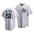 Men's New York Yankees Bernie Williams #51 Cooperstown Collection White Home Jersey , MLB Jersey