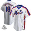 Men's  New York Mets Darryl Strawberry #18 Cooperstown Jersey Collection Player, MLB Jersey