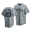 Men's New York Yankees Don Mattingly #23 Cooperstown Collection Gray Road Jersey , MLB Jersey