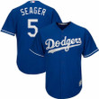 Men's Corey Seager Los Angeles Dodgers Majestic Fashion Official Cool Base Player Jersey - Royal , MLB Jersey