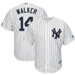 Neil Walker New York Yankees Majestic Home Cool Base Player Jersey - White , MLB Jersey