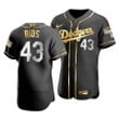 Men's Los Angeles Dodgers Edwin Rios #43 2020 World Series Champions Golden Limited  Jersey Black , MLB Jersey
