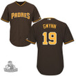 Men's San Diego Padres Tony Gwynn #19 Cool Base and Flex Base Jersey, MBL Jersey