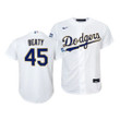 Los Angeles Dodgers Matt Beaty #45 2021 Gold Program , MLB Jersey