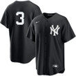 Men's Babe Ruth New York Yankees Black Player Jersey