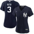 Babe Ruth New York Yankees Women's Alternate Navy Jersey