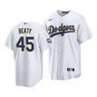 Men's Los Angeles Dodgers Matt Beaty #45 2021 Gold Program Jersey , MLB Jersey