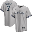 Men's Mickey Mantle New York Yankees Road Jersey