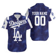 Los Angeles Dodgers Mlb Fan 3D Personalized Hawaiian Shirt