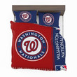 Washington Nationals Mlb Baseball National League Bedding Set Duvet Cover , Comforter Set