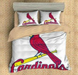 St. Louis Cardinals 3D Personalized Customized Bedding Sets Duvet Cover Bedroom Sets Bedset Bedlinen , Comforter Set