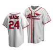 Men's St. Louis Cardinals Whitey Herzog #24 Cooperstown Collection White Home Jersey , MLB Jersey