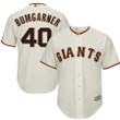 Madison Bumgarner San Francisco Giants Majestic Cool Base Player Jersey - Cream , MLB Jersey