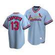 Men's St. Louis Cardinals Matt Carpenter #13 Cooperstown Collection Light Blue Road Jersey , MLB Jersey