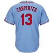 Men's Matt Carpenter St. Louis Cardinals Majestic Alternate Cool Base Player Jersey - Horizon Blue , MLB Jersey