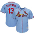 Men's Matt Carpenter St. Louis Cardinals Majestic Alternate Cool Base Player Jersey - Horizon Blue , MLB Jersey