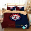 MLB Texas Rangers 3 Logo 3D Personalized Customized Bedding Sets Duvet Cover Bedroom Set Bedset Bedlinen