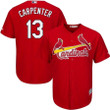 Matt Carpenter St. Louis Cardinals Majestic Official Cool Base Player Jersey - Scarlet , MLB Jersey