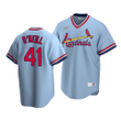 Men's  St. Louis Cardinals Tyler O'Neill #41 Cooperstown Collection Light Blue Road Jersey , MLB Jersey