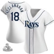 Women's  Tampa Bay Rays Shane McClanahan White Replica Player Jersey