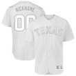 Texas Rangers Majestic 2019 Players' Weekend Flex Base Roster Custom White Jersey