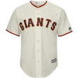Men's Evan Longoria San Francisco Giants Majestic Official Team Cool Base Player Jersey - Cream , MLB Jersey