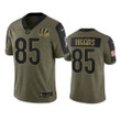 Youth's  Cincinnati Bengals Tee Higgins Olive 2021 Salute To Service Limited Jersey -