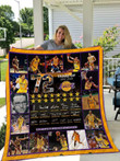 Los Angeles Lakers Years 3D Customized Quilt Blanket Size Single, Twin, Full, Queen, King, Super King   , NBA Quilt Blanket