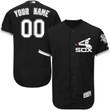 Youth's   Custom Chicago White Sox Black Flexbase Collection MLB Jersey