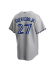 Men's Toronto Blue Jays Vladimir Guerrero Jr Road Grey Baseball Replica Jersey